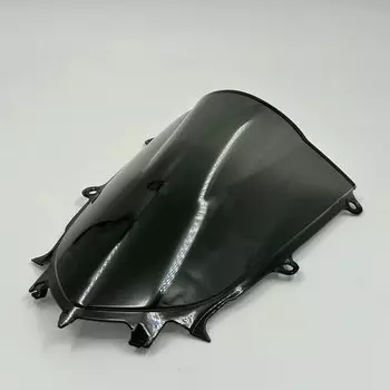 Ветровое стекло для мотоцикла с двойным пузырьком, спортивное ветровое стекло для Yamaha YZF-R7 YZF R7 YZFR7 R6 Black Iridium 2021 2022
