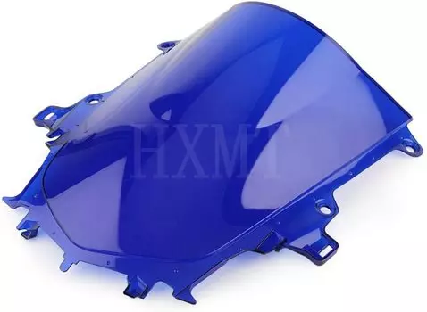 Ветровое стекло для мотоцикла Yamaha YZF 1000 R1 2015 2016 2017 2018 2019, черное ветровое стекло, двойной пузырьковый экран YZFR1 15 16 17