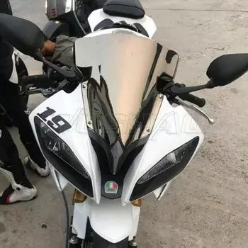 Ветровое стекло мотоцикла для 2008 2009 2010 2011 2012 2013 2014 2015 Yamaha YZF-R6 YZF 2016 R6 Black Iridium