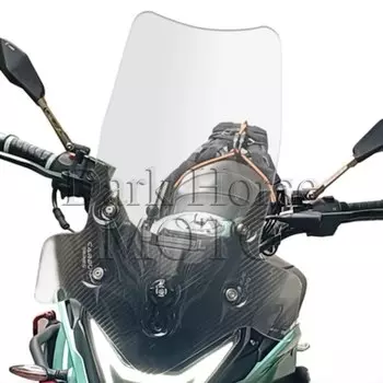 Ветровое стекло с передней маской панели модифицированные аксессуары для мотоциклов для Loncin VOGE 300DS DS 300 300-DS