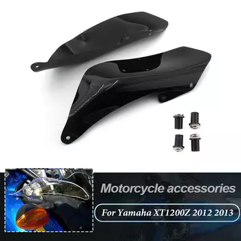 Ветровой экран для Yamaha XT1200Z XT 1200 Z Super Tenere 2012 2013, пара защитных накладок на лобовое стекло XT1200 Z, боковые панели XT 1200Z, черный