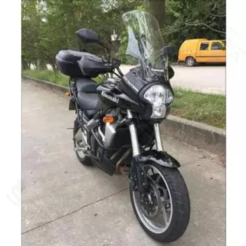 Воздушный поток ветрового стекла для VERSYS 650 KLE 650 KLE650 2010 2011 2012 2013, мотоциклетные туристические дефлекторы лобового стекла, серые