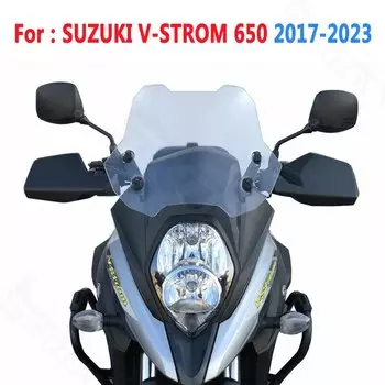 Ветрозащитные ветровые стекла для Suzuki V-дополнительный 650 2017-2023 аксессуары для мотоциклов спортивные прозрачные ветрозащитные дефлекторы