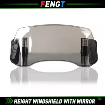 Ветрозащитный экран с зеркалом заднего вида для Husqvarna NORDEN 901 2022 2023