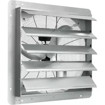 VEVOR 24-дюймовый вытяжной вентилятор, настенный, высокоскоростной 3320CFM, вентиляционный вентилятор для гаражей, магазинов, теплиц, чердаков, вентиляция