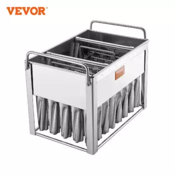 VEVOR коммерческие формы для мороженого 40 шт. цилиндрические формы для мороженого из нержавеющей стали