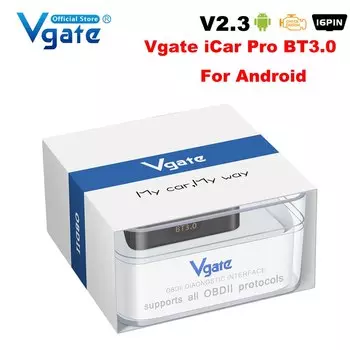 Vgate ELM327 v2.3 iCar Pro obd2 Bluetooth 4.0 для Android/IOS OBD 2 iCar2 Автомобильный диагностический сканер Адаптер OBDII Автоматический считыватель кодов