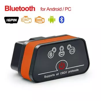 Vgate Icar2 Bluetooth-совместимый/Wifi OBD2 диагностический инструмент ELM327 OBD2 сканер Mini ELM 327 WiFi для Android/IOS/PC считыватель кодов
