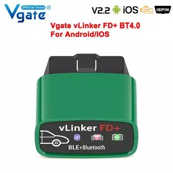 Vgate vLinker FD ELM327 Bluetooth 4,0 FORScan для Ford wifi ELM 327 OBD2 автомобильный диагностический OBD 2 сканер J2534 MS CAN автомобильные инструменты