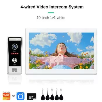 Видеодомофон anjielosmart Tuya Smart Wi-Fi 1080P