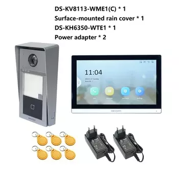 Видеодомофон HIKVISION DS-KV8113-WME1(C) & DS-KH6350-WTE1