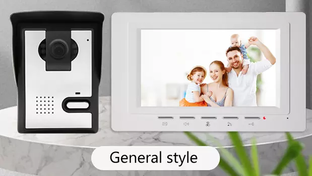 Супер низкая цена7-дюймовый монитор 700tvl Cvbs камера видеодомофон дверной звонок домофонная система ИК ночного видения проводной дверной звонок камера