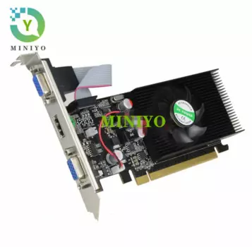 Видеокарта GeForce GT610 1 ГБ PCI-E 16X VGA + HDMI