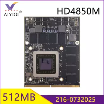 Видеокарта Radeon HD4850 HD4850M GDDR3 512 Мб 216-0732019 109-B91157-00 с X-кронштейном для Apple iMac 27 дюймов тест A1312 ОК
