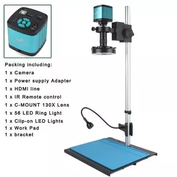 Видеомикроскоп 48 МП, 4K, 1080P, HDMI, USB