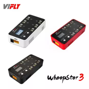 VIFLY WhoopStor 3 V3 6 портов 1S Зарядное устройство для LIPO Разрядное устройство