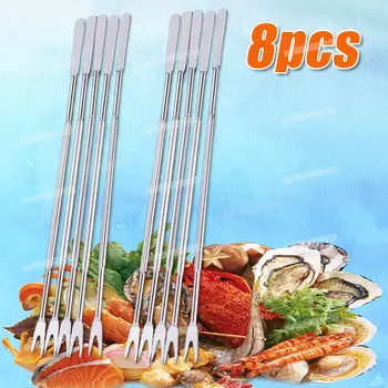 Вилка-ложка для крабов Meltset