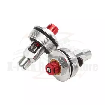 Вилка преднагрузочная стандартная для BMW S1000RR 2009 2010 2011 2012 2013, регулируемые вилочные трубки, колпачки, регуляторы, шурупы, пара