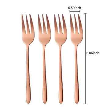 Вилки для чая и фруктов TD HOME из нержавеющей стали