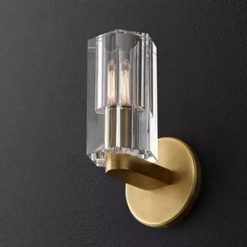 Вилла столовая американская светодиодная Подвесная лампа блеск K9 Кристальные оттенки подвесной светильник G4 Luminaria Rod подвесной светильник