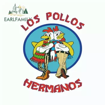 Виниловая наклейка EARLFAMILY для багажника, ноутбука, лобового стекла, холодильника, 13 см х 10,4 см