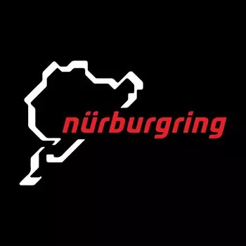 Виниловая наклейка Nurburgring Kasamanis