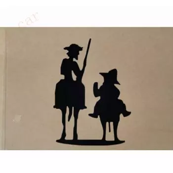 Виниловая Наклейка Известный Роман Дон киксот кервантс наклейка для автомобиля