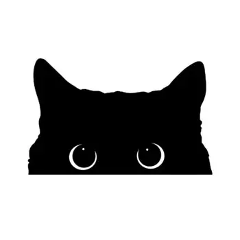 Виниловая наклейка с котом Wall's Tale