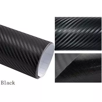 Виниловая пленка для автомобилей, 127 см х 10 см, углеродное волокно, автомобильные Стикеры, водонепроницаемые, Стайлинг автомобиля, аксессуары для деталей автомобиля