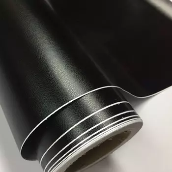 Виниловая пленка для автомобиля, черная текстура под крокодиловую кожу