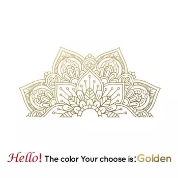 Виниловые наклейки mandala Muyuchunhua