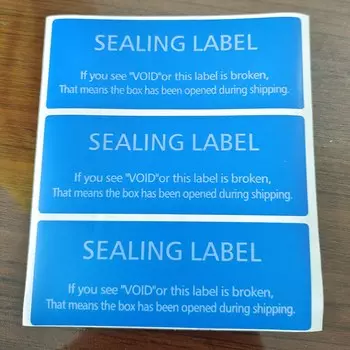 Виниловые защитные пломбы VOID XMYLNG 100 шт.