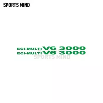 Виниловый автомобильный Стайлинг 2 X ECI-multi V6 3000 для Mitsubishi Pajero / DELICA Shogun Montero MK2 V20, аксессуары, автомобильные наклейки, наклейки
