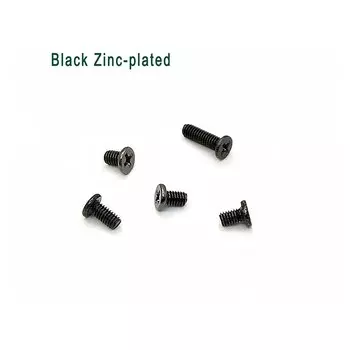 Винт Philips с тонкой плоской головкой, 100 шт., m2, 5 см, винт для ноутбука, компьютера, из углеродистой стали, Длина 3,5-12 мм