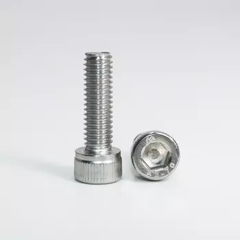 Винт с шестигранной головкой и шестигранной головкой Болт с шестигранной головкой для компьютера и автомобиля M2 M2.5 M3 M4 M5 M6 304 Нержавеющая сталь Класс 12,9 Черные винты с шестигранной головкой