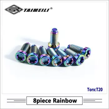 Винт TAIMEILI из титанового сплава M4, используемый для восьмикулачкового винта M4 зубчатого диска SRAM.