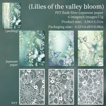 Винтажная кружевная наклейка JIANWU серия дом мечты