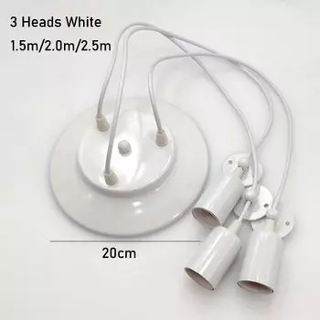 Винтажная люстра ZHB stcfies белая E27 для бара/ресторана/кафе