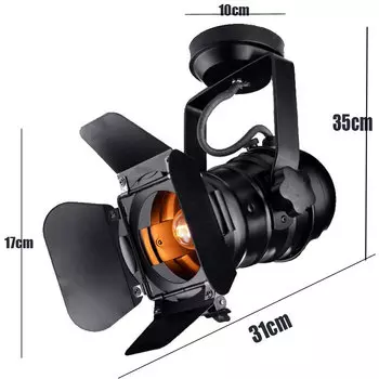 Винтажная потолочная лампа Juhaw E27