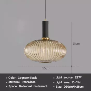 Винтажная стеклянная люстра Sanoni