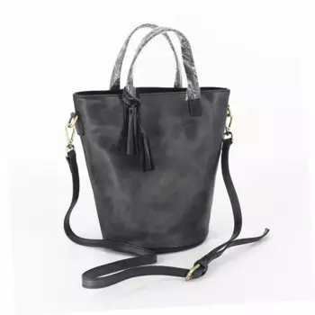 Винтажная сумка-мессенджер из натуральной кожи, Женская сумочка, роскошная дизайнерская однотонная сумка на плечо с Кулиской