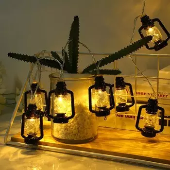 Винтажная светодиодная гирлянда OSITE SKY 10 м теплый белый 2024 ламп