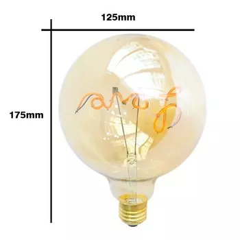 Винтажная Светодиодная Лампа Эдисона E27 220 В G125 LOVE Накаливания Ретро Домашний Фестиваль Свадебное Декоративное Внутренн...