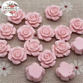 Винтажные кабошоны из искусственной смолы Ywbeads 50 шт., 13 мм