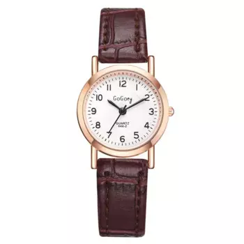 Винтажные кожаные маленькие женские часы, дизайнерские простые цифры, кожаный ремешок, водонепроницаемые женские кварцевые часы Relgio Feminino Montre