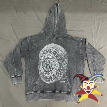 Винтажные Мытые пуловеры Kanye West с капюшоном для мужчин и женщин, толстовка большого размера