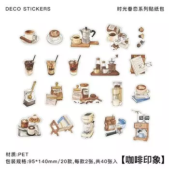 Винтажные наклейки для скрапбукинга Gimue