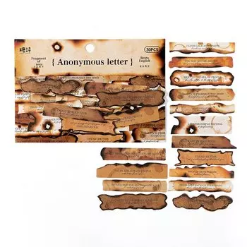 Винтажные наклейки для скрапбукинга Gimue