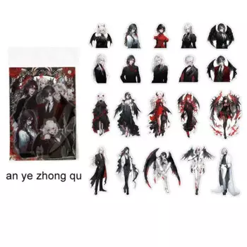 Винтажные наклейки JIANWU для творчества