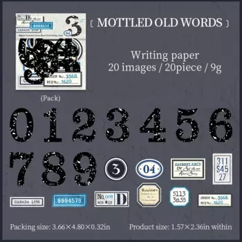 Винтажные наклейки Journal GO